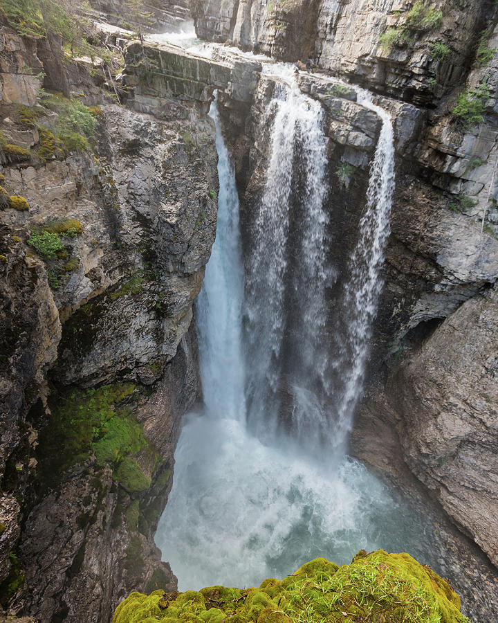 Upper Johnston Canyon Falls Photograph by Kelly VanDellen