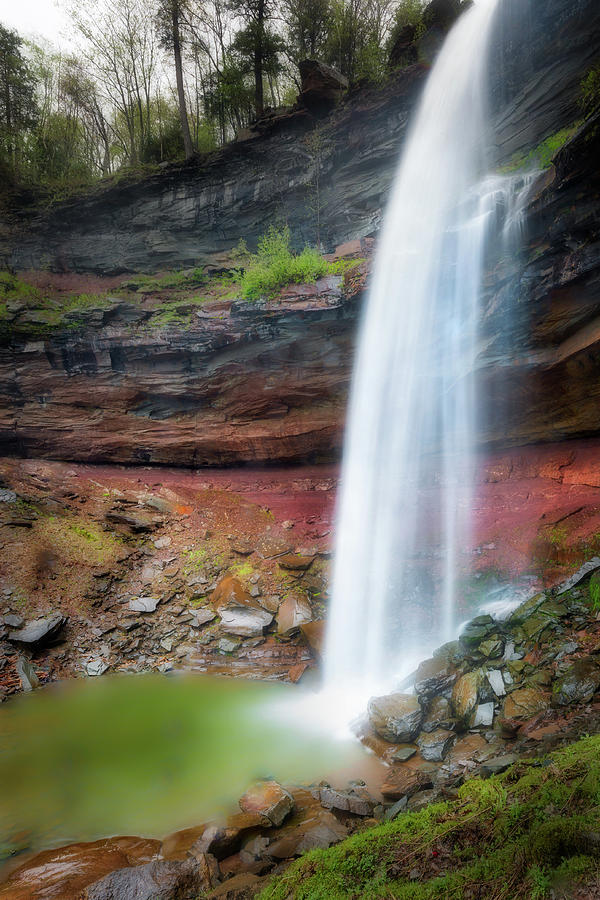 Upper Kaaterskill Falls Photograph by Bill Wakeley