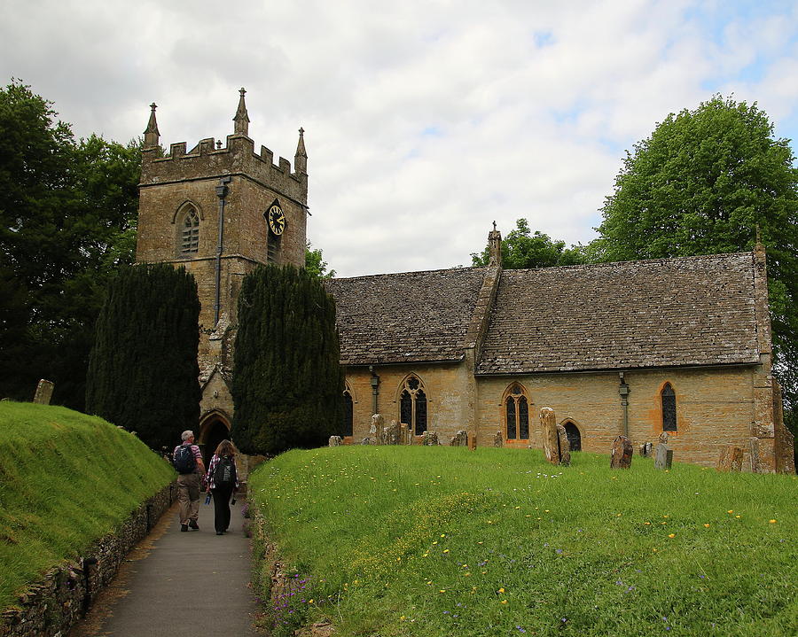 Upper Slaughter Church Photograph by Arvin Miner