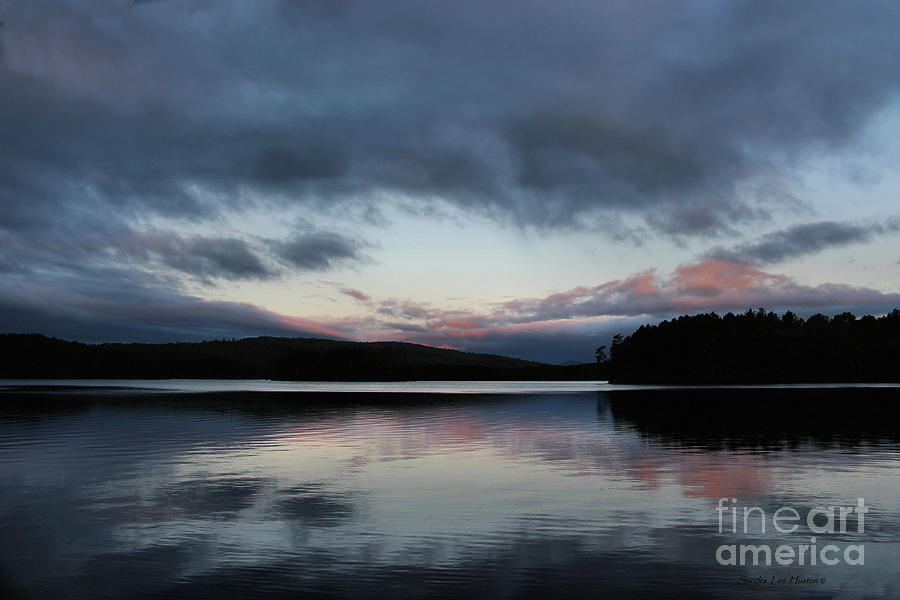 Upper Togue Pond at Dawn Photograph by Sandra Huston