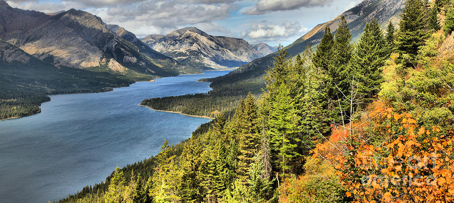 Upper Waterton Lake Valley Photograph by Adam Jewell