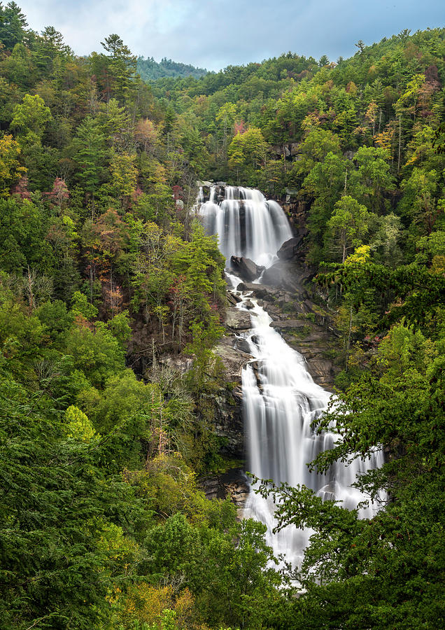 Upper Whitewater Falls Photograph by David Morefield