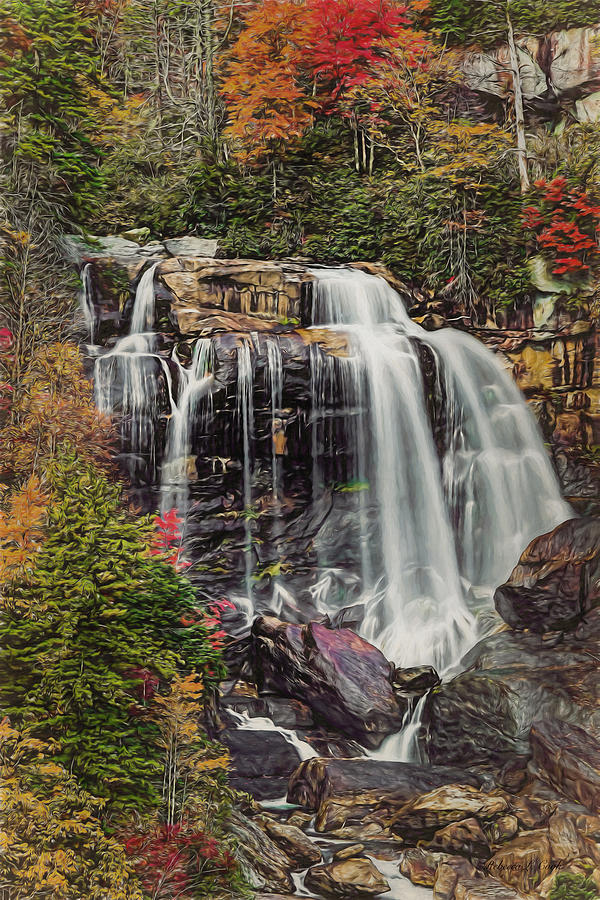 Upper Whitewater Falls North Carolina Photograph by Bellesouth Studio