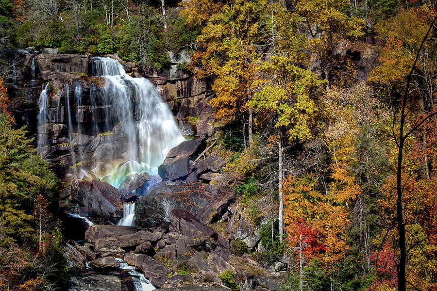 Upper Whitewater Falls Photograph by Rob Travis