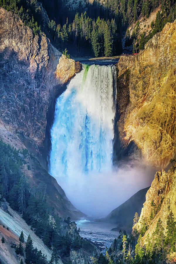 Upper Yellowstone Falls Photograph by James BO Insogna