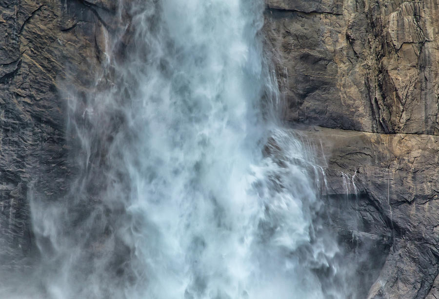 Upper Yosemite Falls Close Up Photograph by Marc Crumpler