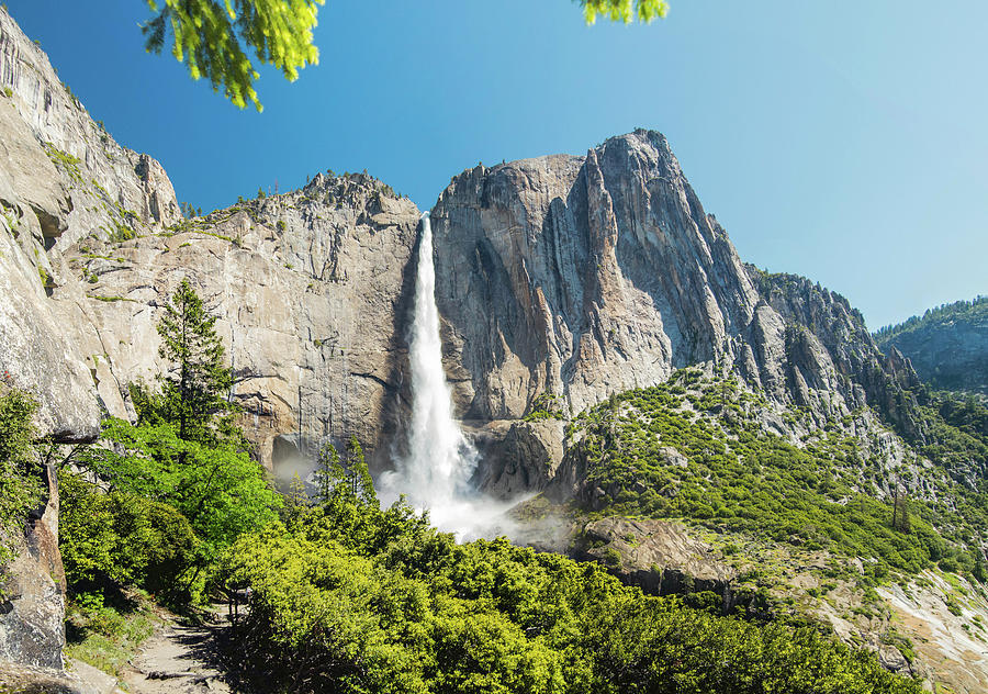 Upper Yosemite Falls Photograph by Steven Barrows