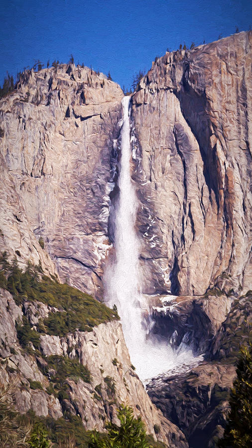 Upper Yosemite Falls Photograph by Susan Rissi Tregoning
