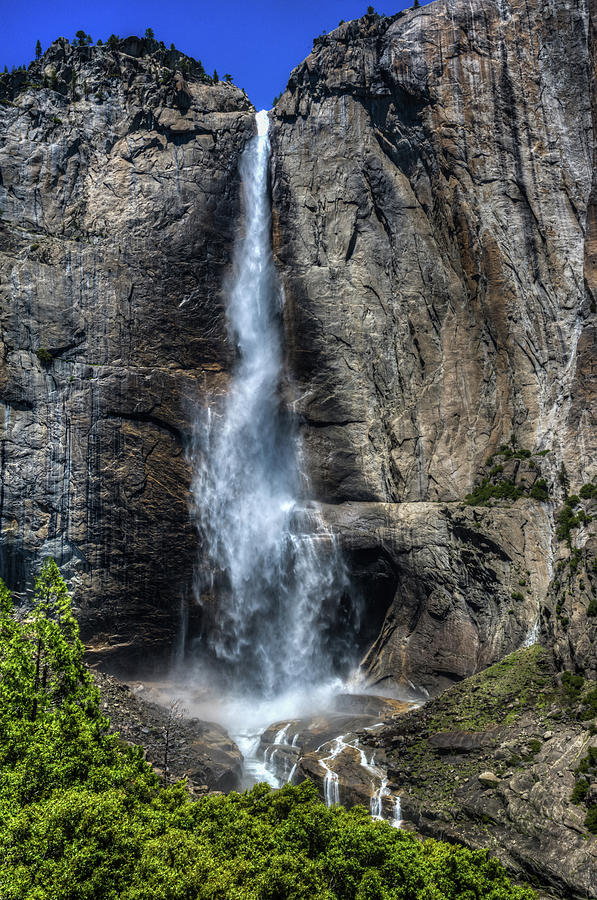 Upper Yosemite Falls Photograph by Walt Sterneman