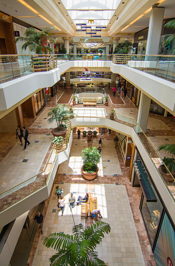 Upscale Indoor Shopping Mall Photograph by Robert VanDerWal - Pixels