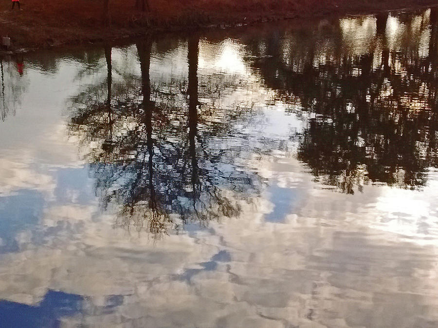 Upside Down - Reflections Photograph by Marian Bell