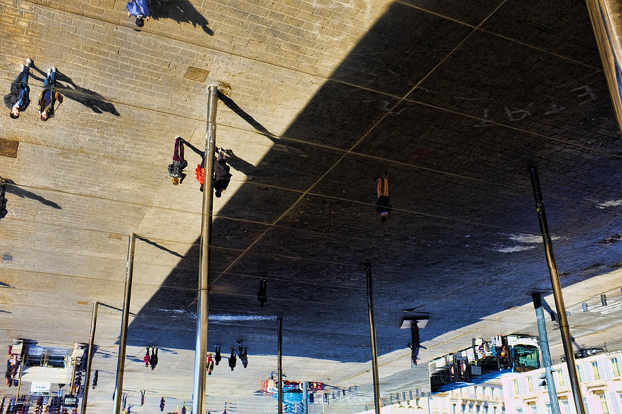 Upside Down World of Marseille Photograph by Hugh Smith