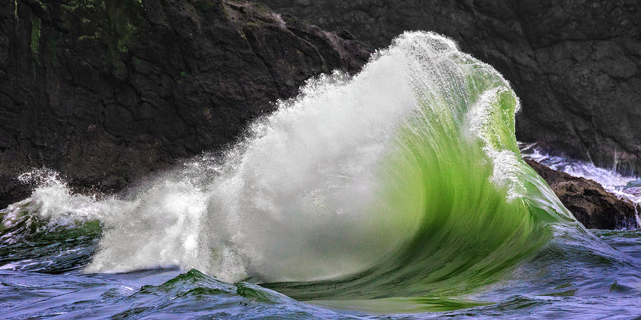 Upswept Wave Photograph