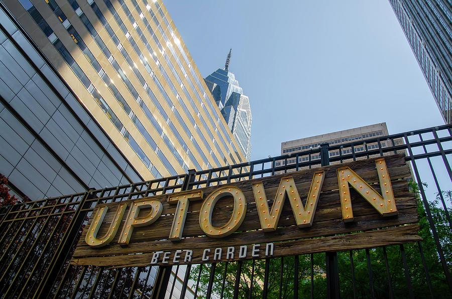 Uptown Beer Garden - Philadelphia Photograph by Bill Cannon