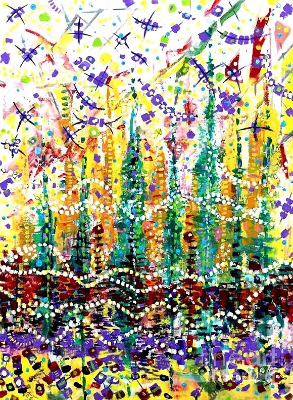 Uptown Funk Painting by Jacqui Hawk
