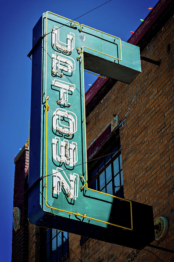Uptown Marquee Photograph by Bud Simpson