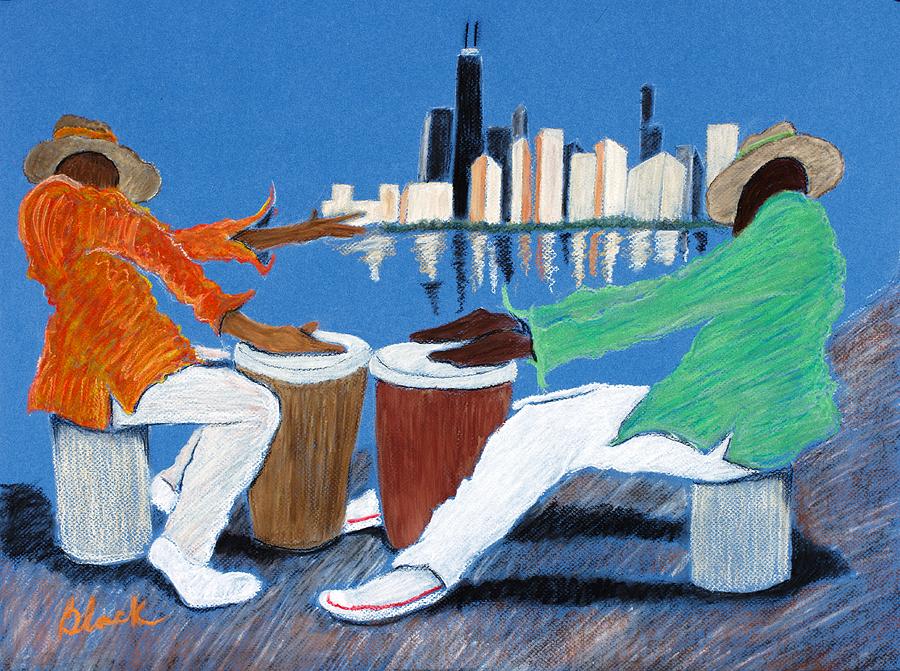 Chicago Pastel - Uptown Samba by Charlie Black