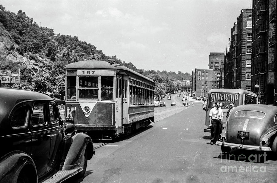 Uptown Trolley near 193rd Street Photograph by Cole Thompson