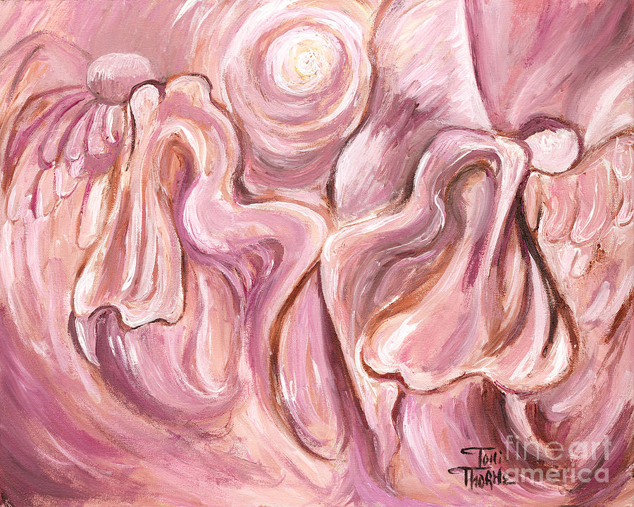 Abstract Painting - Upward Bound by Toni Thorne