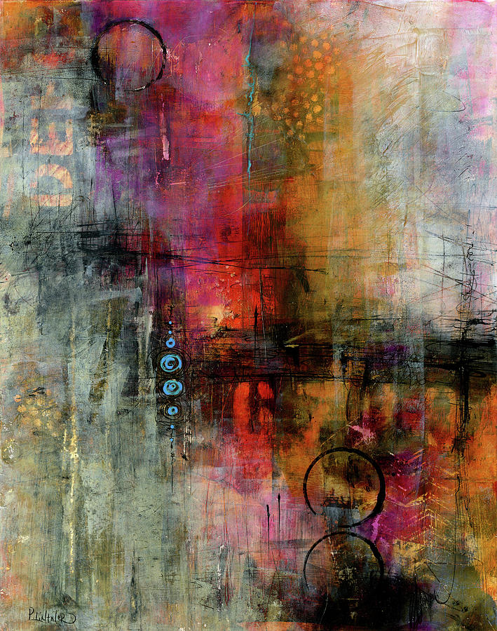 Why Not? Mixed Media by Patricia Lintner