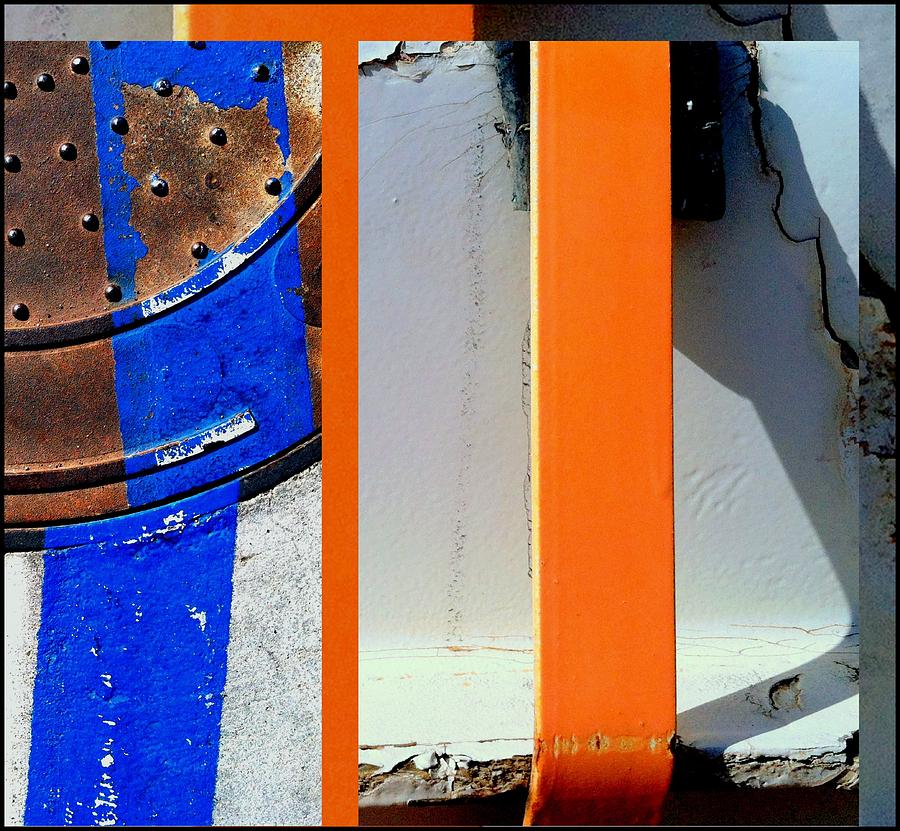 Urban Abstracts Seeing double 49 Photograph by Marlene Burns