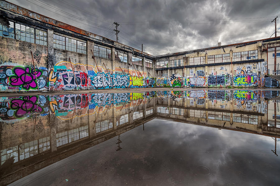 Urban Art Reflection Photograph by David Gn