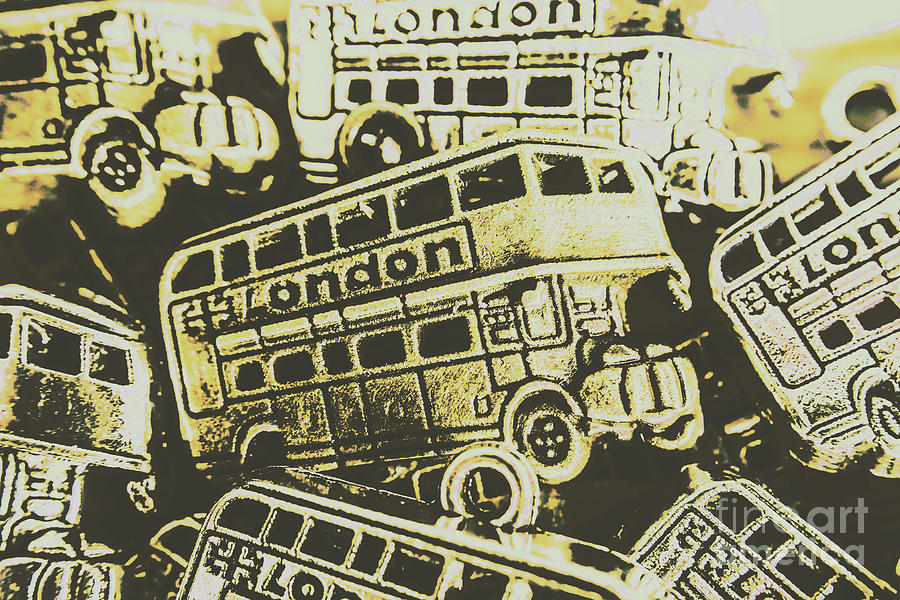 Urban Bus Mural Photograph by Jorgo Photography