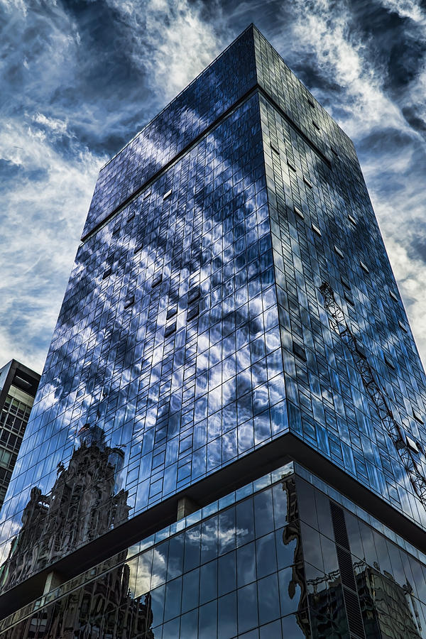Modern Architecture Photograph - Urban Clouds Reflecting by Sven Brogren Modern Architecture Photograph - Urban Clouds Reflecting by Sven Brogren