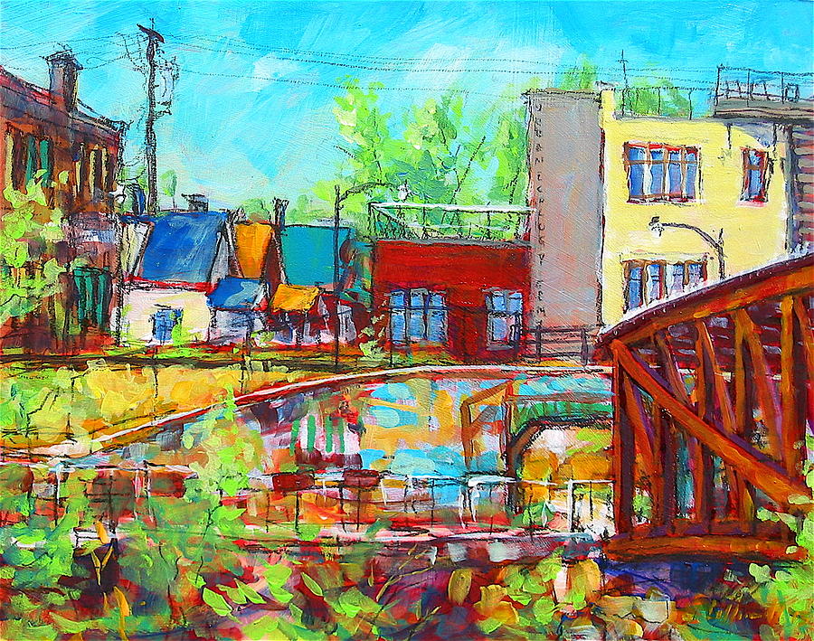 Urban Exposer Painting by Les Leffingwell
