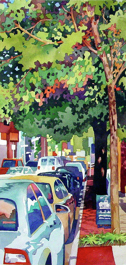 Urban Jungle Painting by Mick Williams