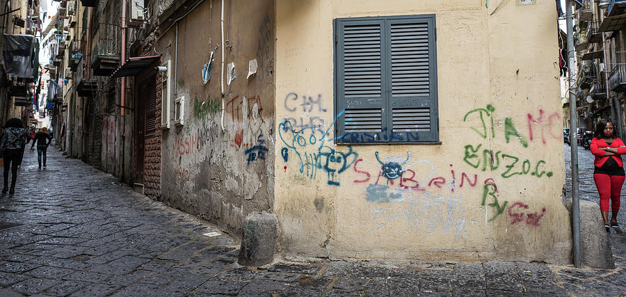 Urban Napoli Photograph by Jocelyn Kahawai