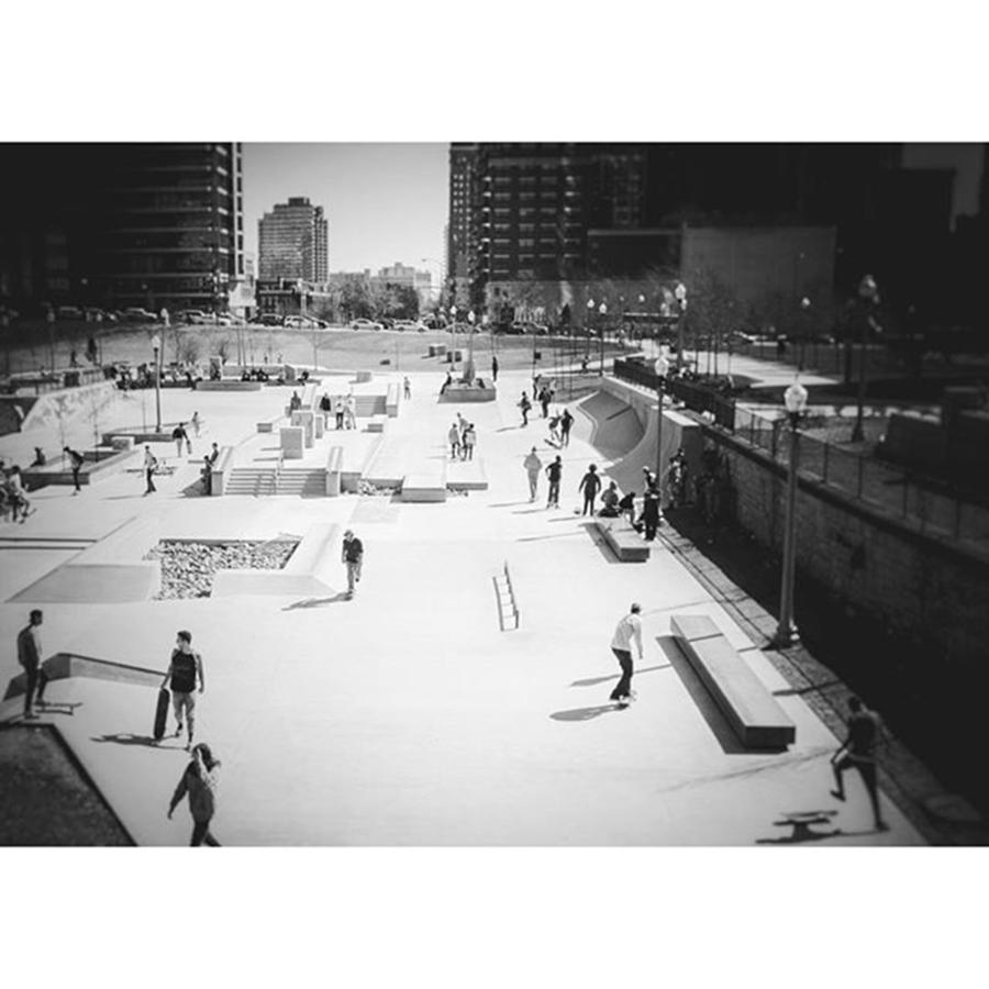 Blackandwhite Photograph - Urban Playground.  #urbanexploration by Igor R