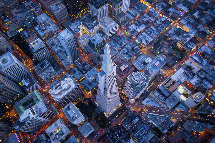 Urban Pyramid Photograph by Walter Scriptunas II - Pixels