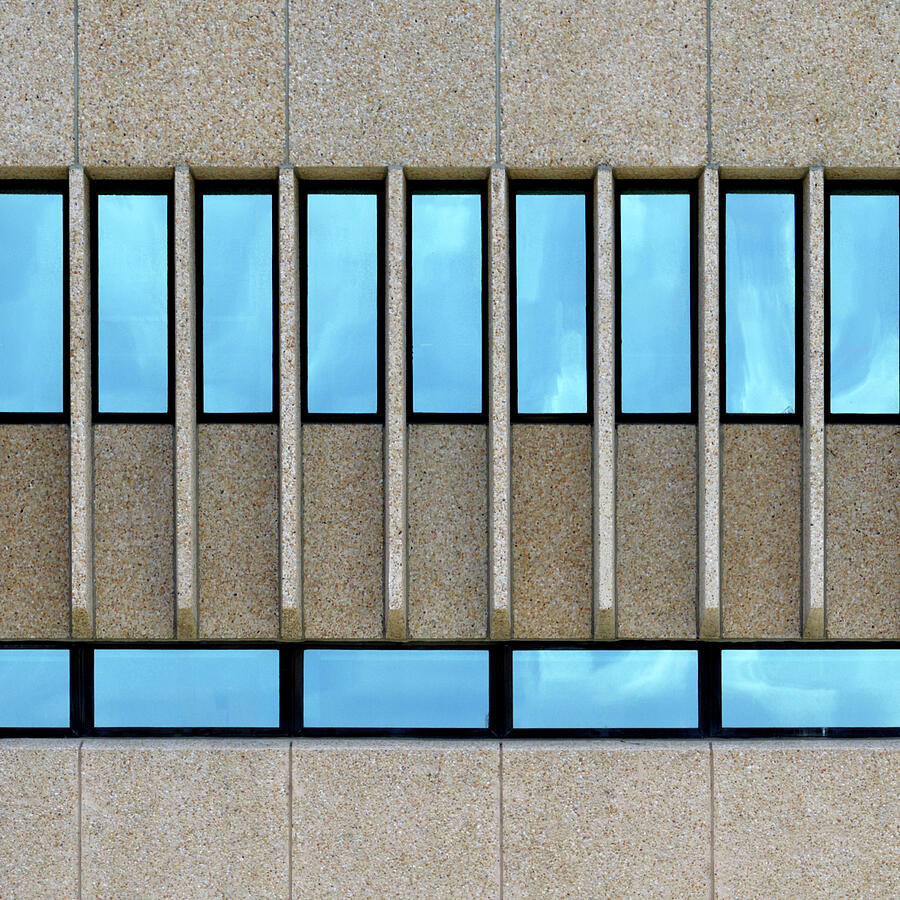 Square - Urban Reflection Photograph by Stuart Allen