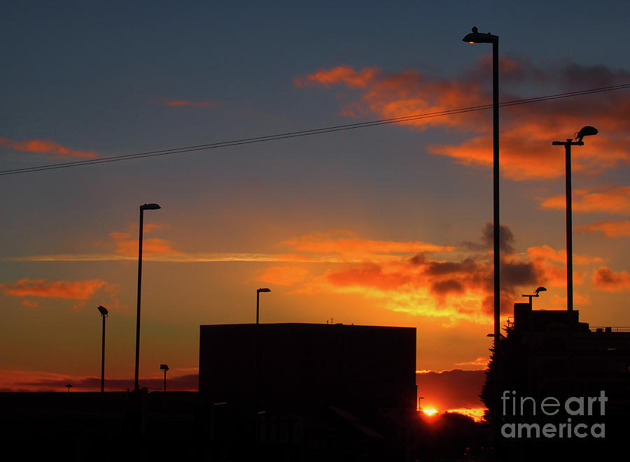 Urban Sunset Photograph by Philip Openshaw
