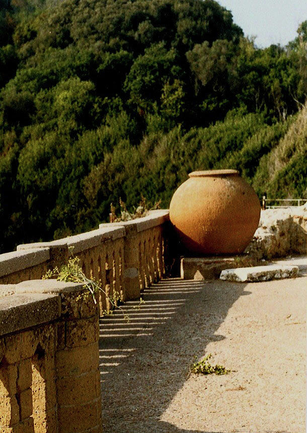 Urn at Cuma, Italy Photograph by Bess Carter