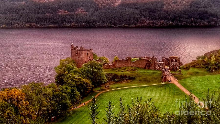 Urquhart Castle at Loch Ness 3 Photograph by Joan-Violet Stretch