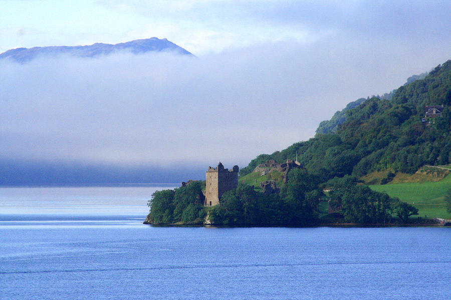 Urquhart Castle Colour Photograph by Nicole Leifer - Fine Art America