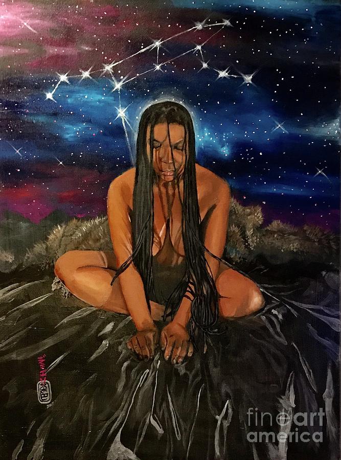 Dreads Painting - Ursa Major by Baroquen Krafts Dreads Painting - Ursa Major by Baroquen Krafts