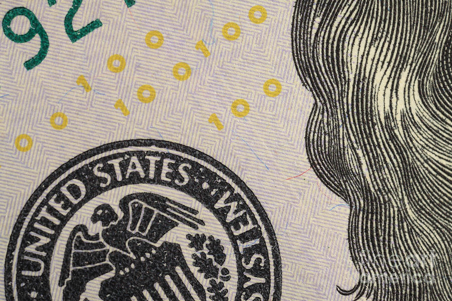 Us 100 Dollar Bill Security Features, 1 Photograph by Ted Kinsman