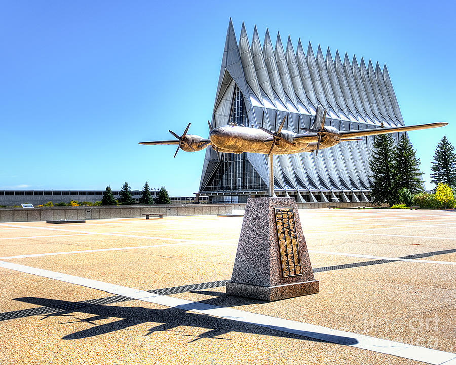 US Air Force Academy Chapel Photograph by Jerry Fornarotto