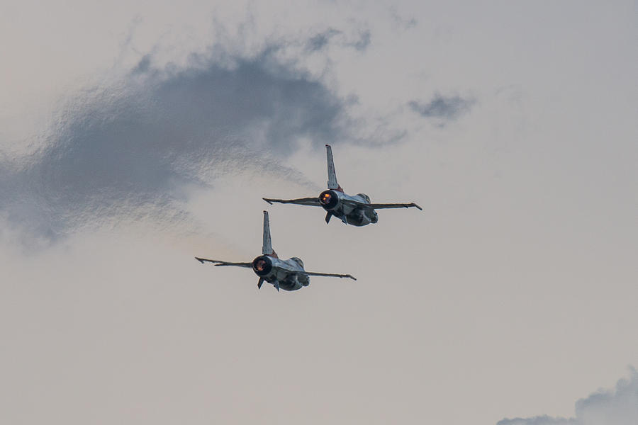 U.S. Air Force Thunderbirds Afterburner Photograph by Tony Hake
