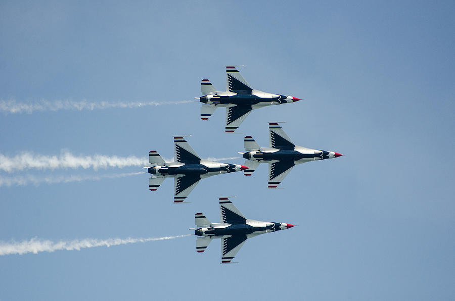 U.S. Air Force Thunderbirds Photograph by Susan McMenamin