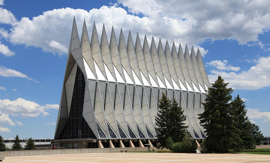 US Airforce Academy Chapel Photograph by Sam Amato