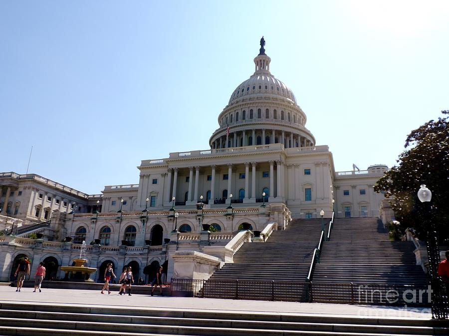 Us Capitol Building Photograph