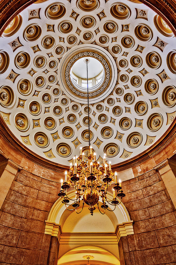 US Capitol Rotunda Washington DC Photograph by Susan Candelario