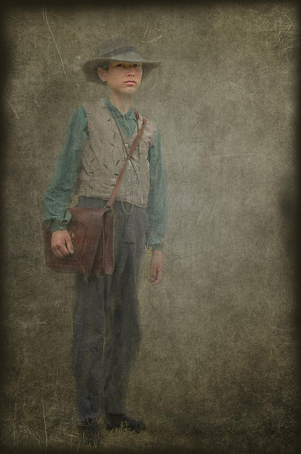 U.S. Civil War Messenger Boy Photograph by Mitch Spence