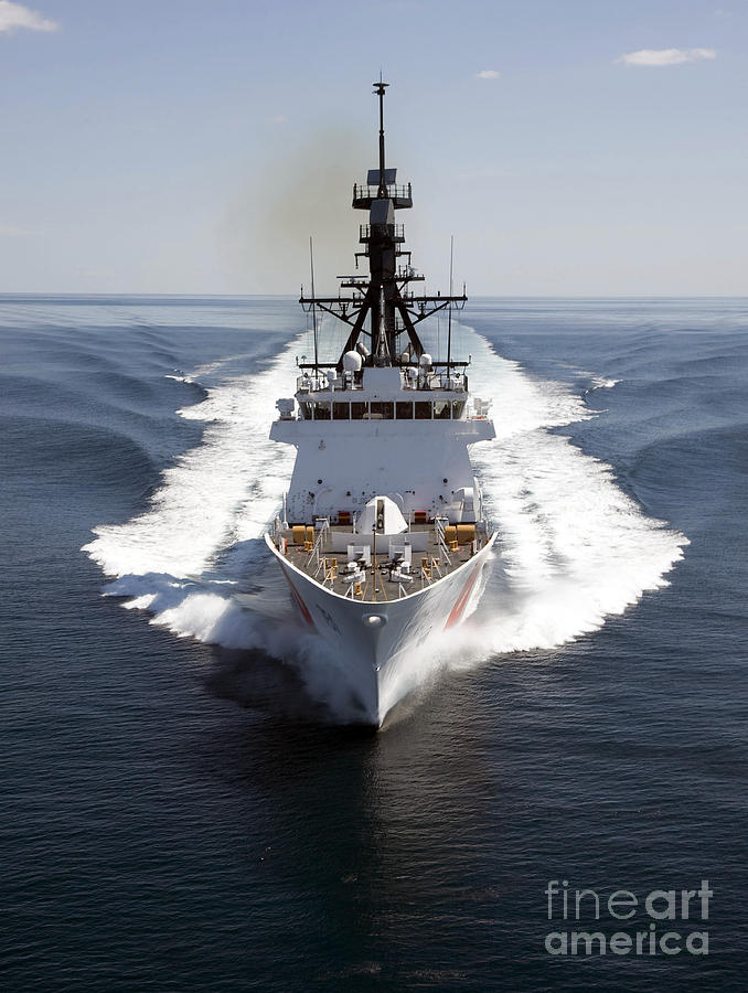 U.s. Coast Guard Cutter Waesche Photograph by Stocktrek Images