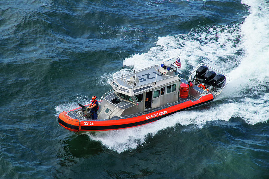 U.S. Coast Guard Patrol Photograph by Arthur Dodd