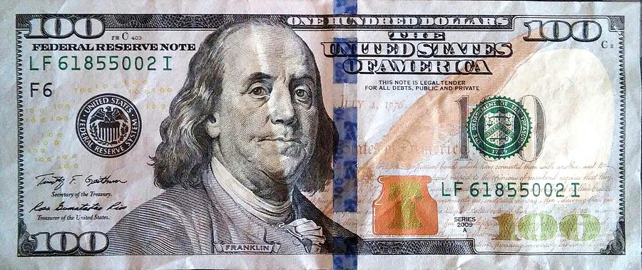 Us Currency $100 Bill Photograph by Dale Bryant